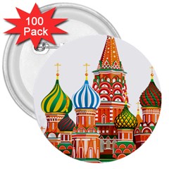 Moscow-kremlin-saint-basils-cathedral-red-square-l-vector-illustration-moscow-building 3  Buttons (100 Pack) 