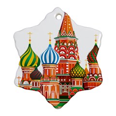 Moscow-kremlin-saint-basils-cathedral-red-square-l-vector-illustration-moscow-building Ornament (snowflake) by Jancukart