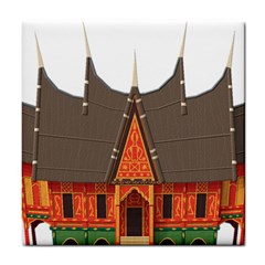 Gadang-minangkabau-people Tile Coaster