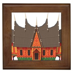Gadang-minangkabau-people Framed Tile