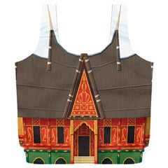 Gadang-minangkabau-people Full Print Recycle Bag (xxl) by Jancukart