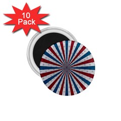 Usa-deco-background 1 75  Magnets (10 Pack) 