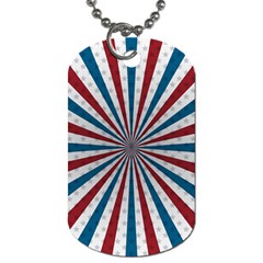 Usa-deco-background Dog Tag (two Sides)