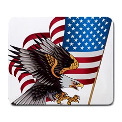 American-eagle- Clip-art Large Mousepads