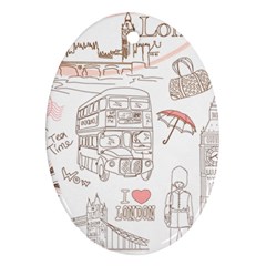 London-paris-drawing-vector-london-comics Ornament (oval)