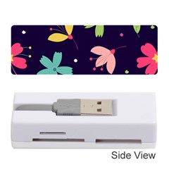 Colorful Floral Memory Card Reader (stick) by hanggaravicky2
