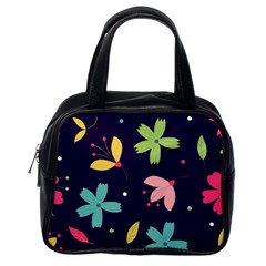 Colorful Floral Classic Handbag (one Side) by hanggaravicky2