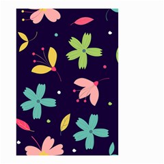 Colorful Floral Small Garden Flag (two Sides) by hanggaravicky2