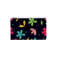 Colorful Floral Cosmetic Bag (small)