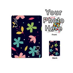 Colorful Floral Playing Cards 54 Designs (mini) by hanggaravicky2