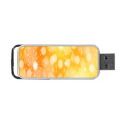 Abstract Sparkling Christmas Day Portable Usb Flash (two Sides) by artworkshop