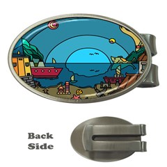 Artwork Art Kids Money Clips (oval)  by artworkshop