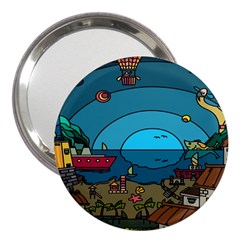 Artwork Art Kids 3  Handbag Mirrors by artworkshop