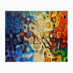 Colorful Structure Small Glasses Cloth (2 Sides) by artworkshop