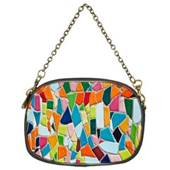 Mosaic Tiles Chain Purse (one Side) by artworkshop