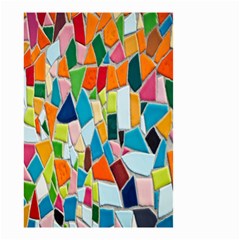 Mosaic Tiles Small Garden Flag (two Sides) by artworkshop