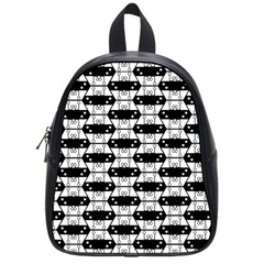 Hackers Town Void Mantis Hexagon Agender Rumpus Parable Pride Flag School Bag (small) by WetdryvacsLair