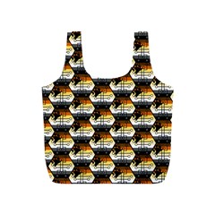 Hackers Town Void Mantis Hexagon Bear Pride Flag Full Print Recycle Bag (s) by WetdryvacsLair
