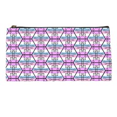 Hackers Town Void Mantis Hexagon Bigender Pride Flag Pencil Case by WetdryvacsLair