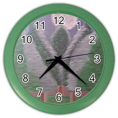 Purple haze  Color Wall Clock