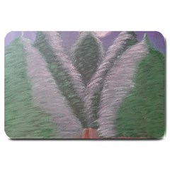 Purple haze  Large Doormat 