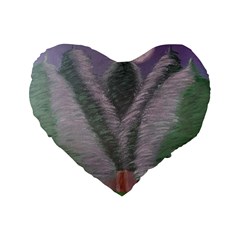 Purple haze  Standard 16  Premium Heart Shape Cushions