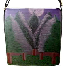 Purple haze  Flap Closure Messenger Bag (S)