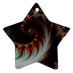 Digital-fractal-fractals-fantasy Ornament (star)