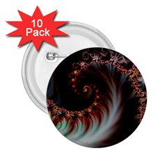 Digital-fractal-fractals-fantasy 2 25  Buttons (10 Pack)  by Jancukart