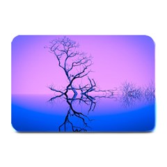 Nature-inspiration-trees-blue Plate Mats