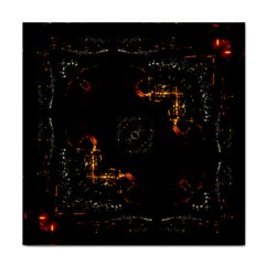 Abstract-animated-ornament-background-fractal-art- Face Towel