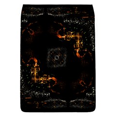 Abstract-animated-ornament-background-fractal-art- Removable Flap Cover (S)