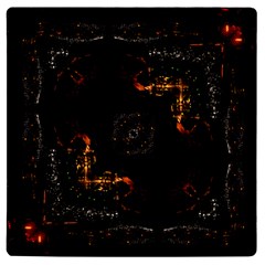 Abstract-animated-ornament-background-fractal-art- UV Print Square Tile Coaster 