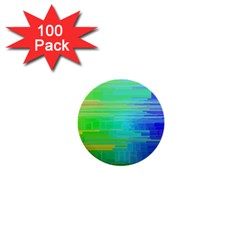 Colors-rainbow-chakras-style 1  Mini Buttons (100 Pack) 