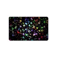 Christmas-star-gloss-lights-light Magnet (name Card)