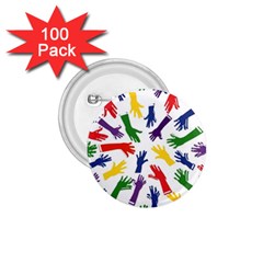 Integration-inclusion-hands-help 1 75  Buttons (100 Pack) 