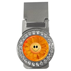 Sun-sunflower-joy-smile-summer Money Clips (cz) 