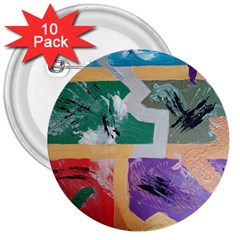 Order In Chaos 3  Buttons (10 Pack) 