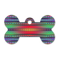 Abundance Dog Tag Bone (two Sides) by Thespacecampers