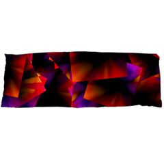 Squares Motif Geometric Pattern Body Pillow Case Dakimakura (two Sides) by dflcprintsclothing