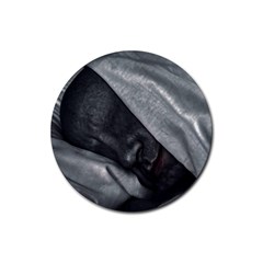 Monster Man Sleeping Rubber Round Coaster (4 Pack) by dflcprintsclothing