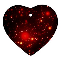 Firework-star-light-design Ornament (heart)