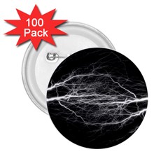 Flash-electricity-energy-current 2 25  Buttons (100 Pack) 