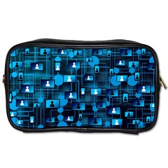 Smartphone-system-web-news Toiletries Bag (one Side) by Jancukart