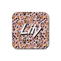 Terrazzo Flooring Art Drink Coaster (square)