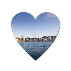 Hk Harbour Magnet (heart) by swimsuitscccc