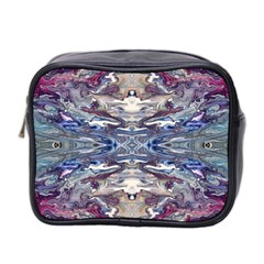 Abstract Pouring Mini Toiletries Bag (two Sides) by kaleidomarblingart