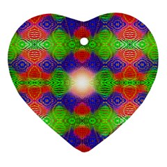 Helix Heaven Heart Ornament (Two Sides)