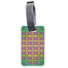 Unidentified  Flying Luggage Tag (one Side)