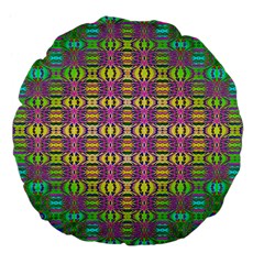 Unidentified  Flying Large 18  Premium Flano Round Cushions